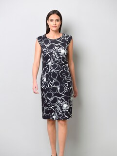 Jerseykleid in floralem Dessin thumbnail 6