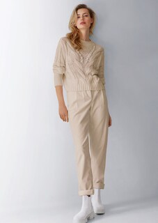 Strickpullover mit Zopfmuster thumbnail 7