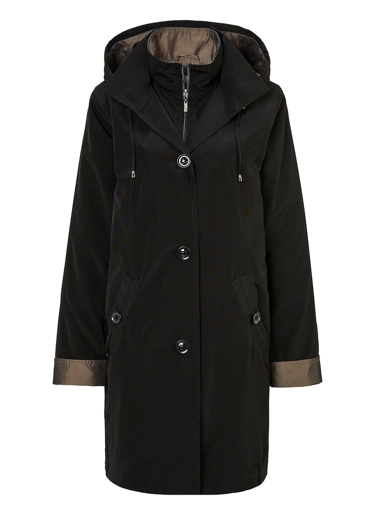 Kurzmantel 2-in-1-Optik