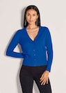 Strickjacke aus Viskose-Stretch thumbnail 1