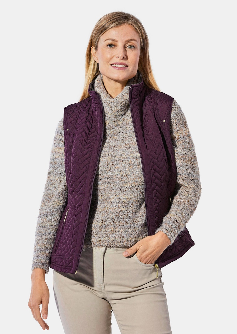 Gilet avec doublure en peluche