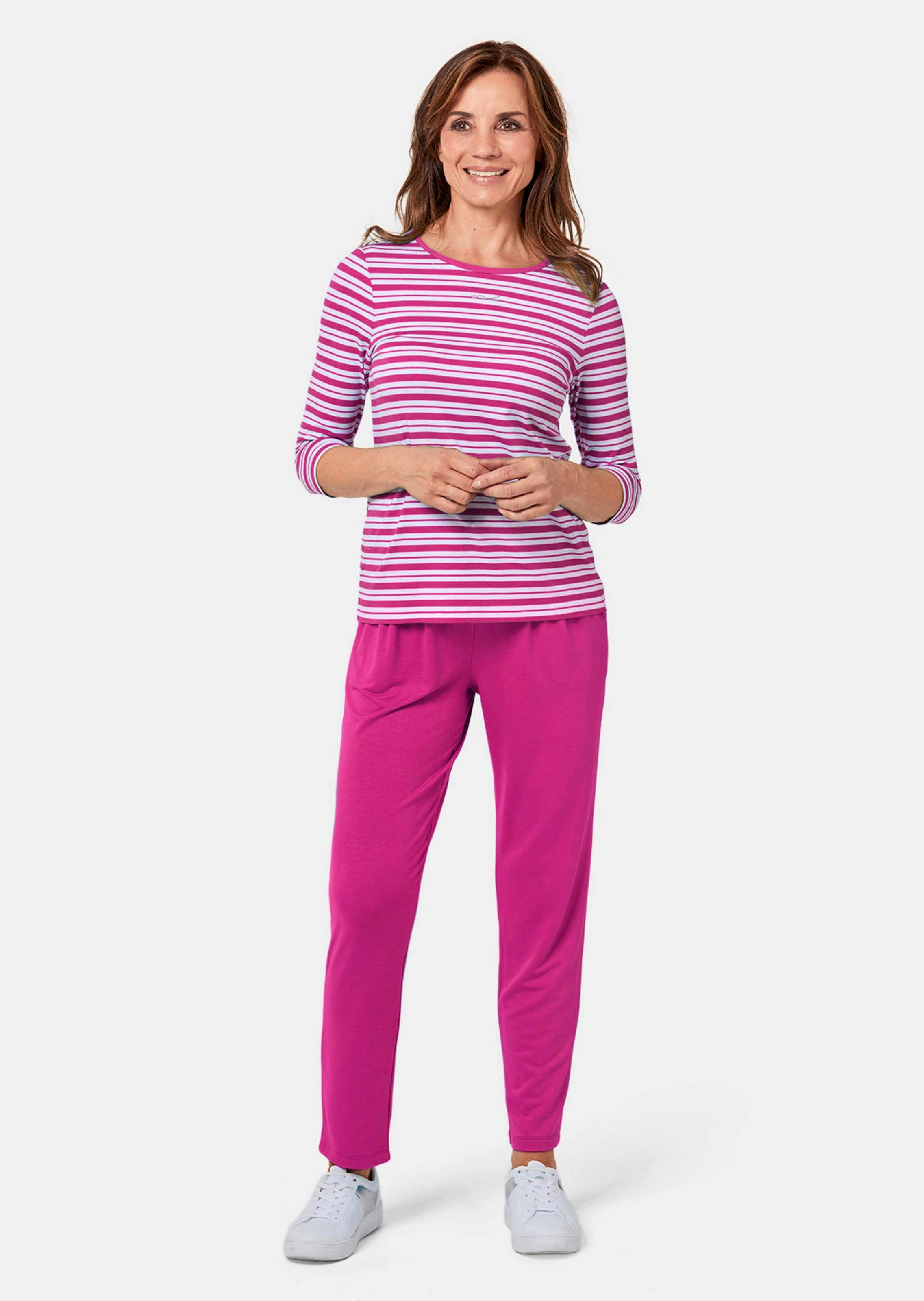 T-shirt - baie / blanc / rayé - Gr. 22 de Goldner Fashion