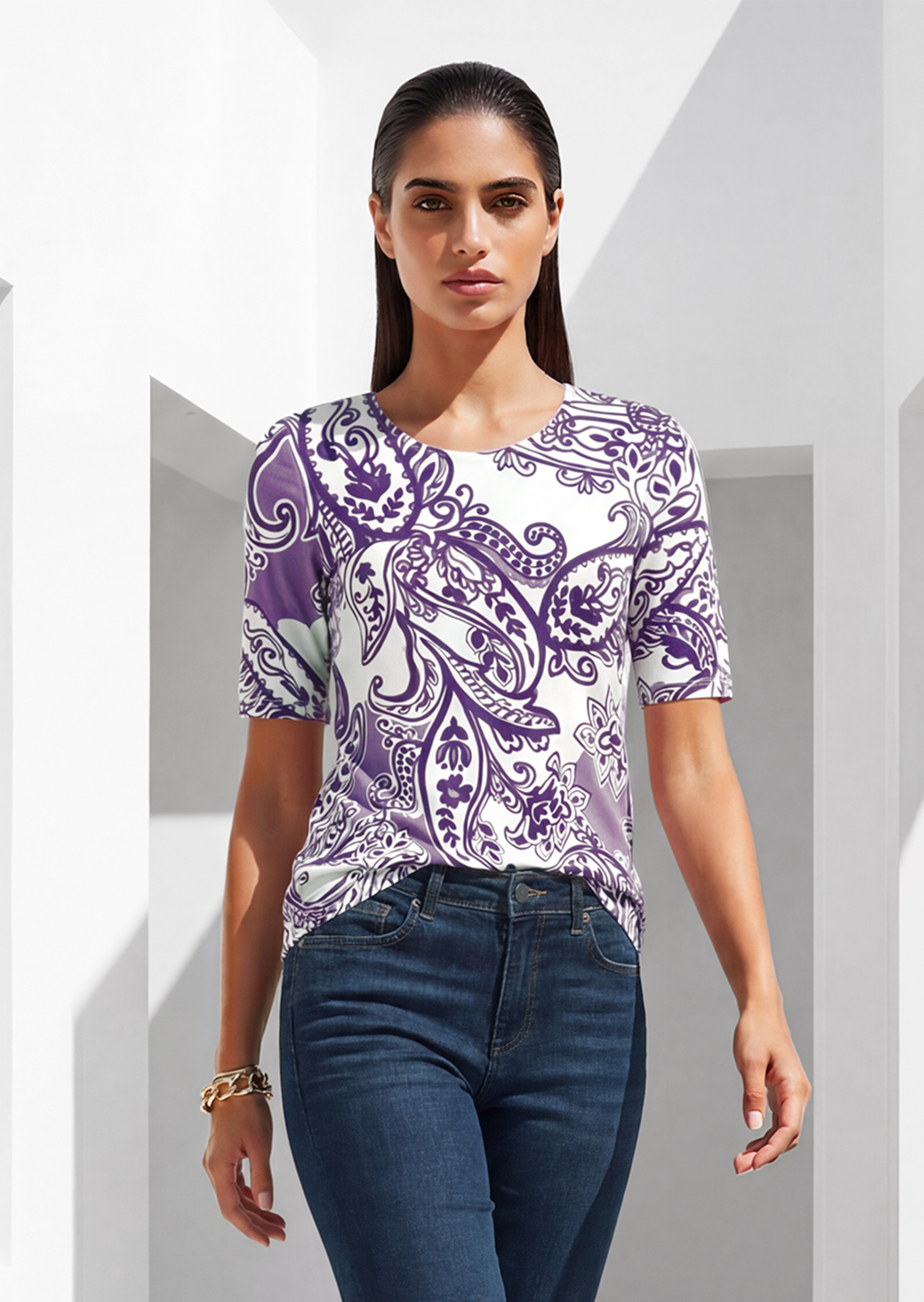 Gedessineerd shirt