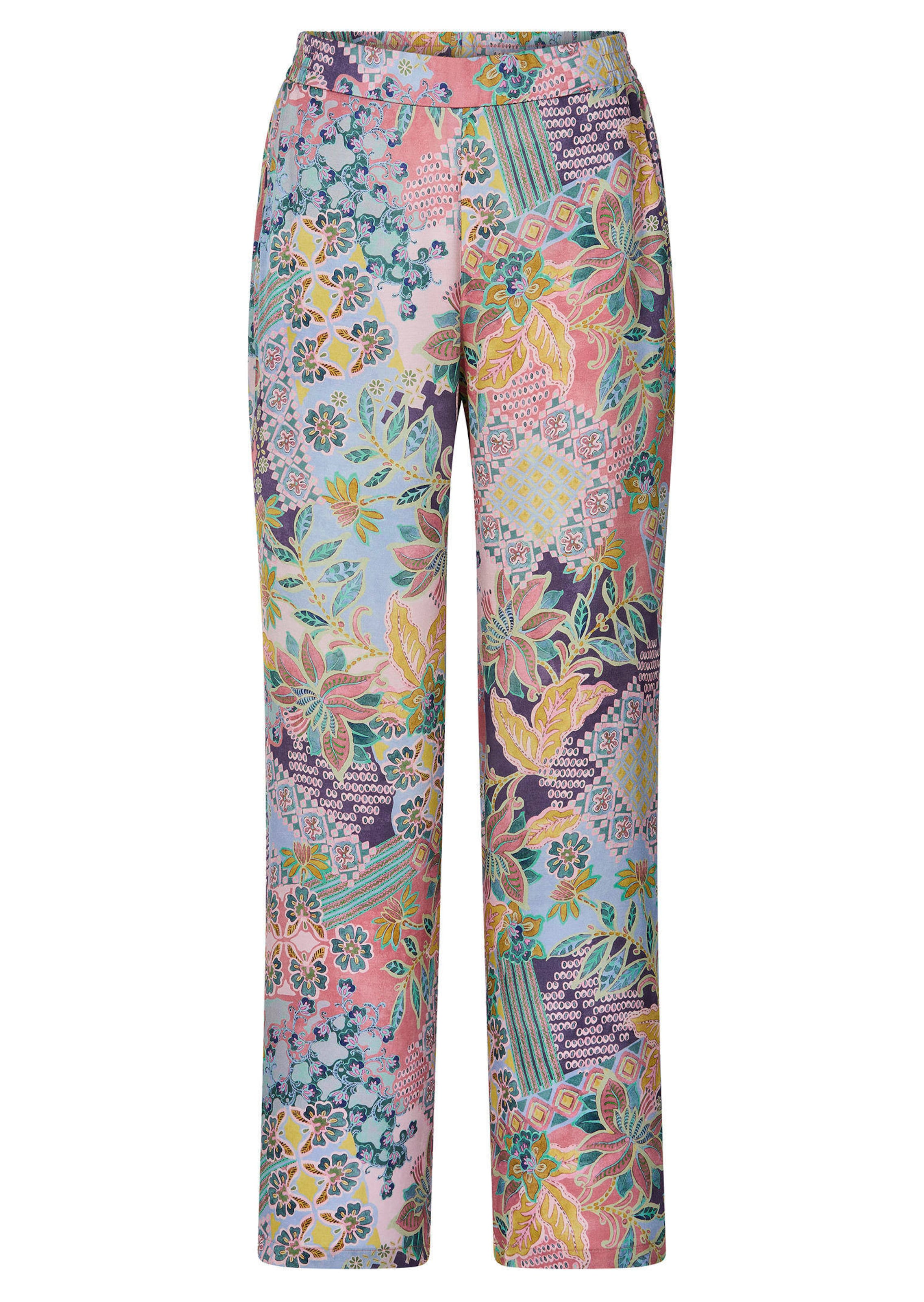 Weite Hose VERA aus Viskose-Satin