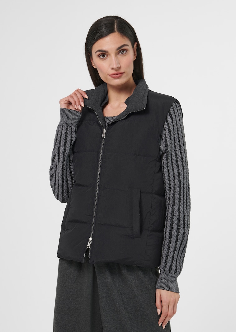 Wattierte Wendeweste