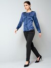 Seidenbluse mit Volants thumbnail 7