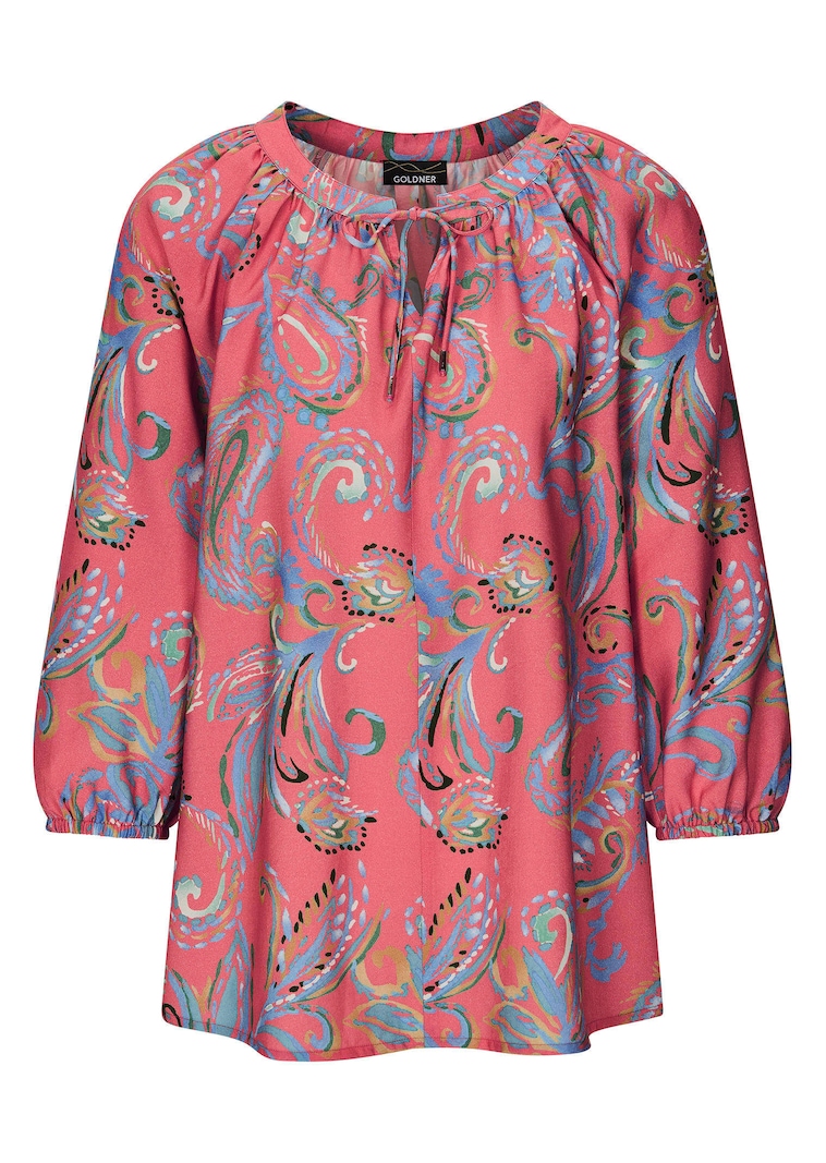 Paisley-Bluse in weicher Viskoseware