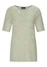 Ausbrenner-Shirt mit U-Boot-Ausschnitt thumbnail 6
