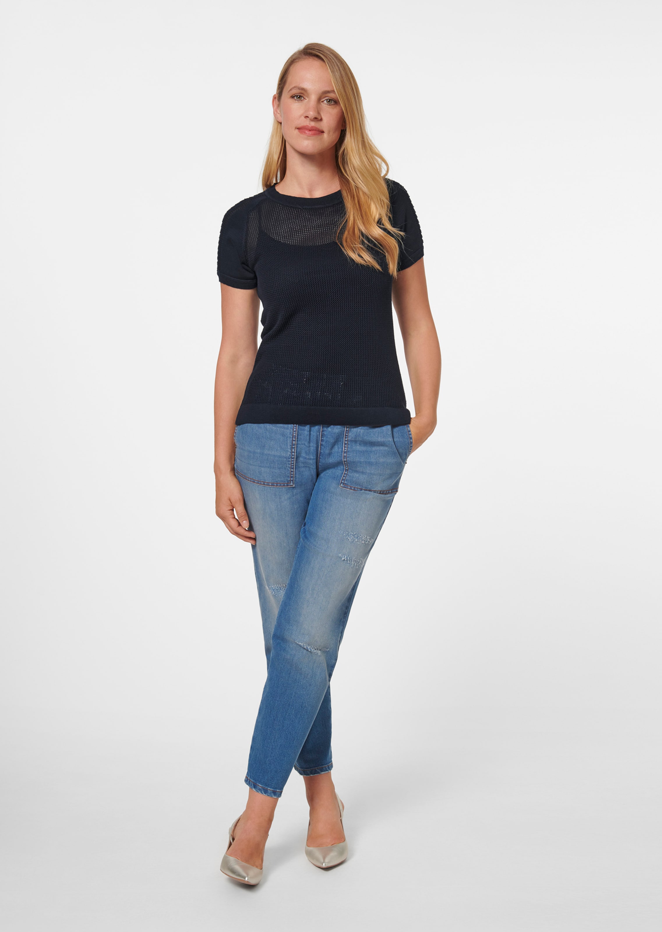 Netzpullover aus Supima-Baumwolle