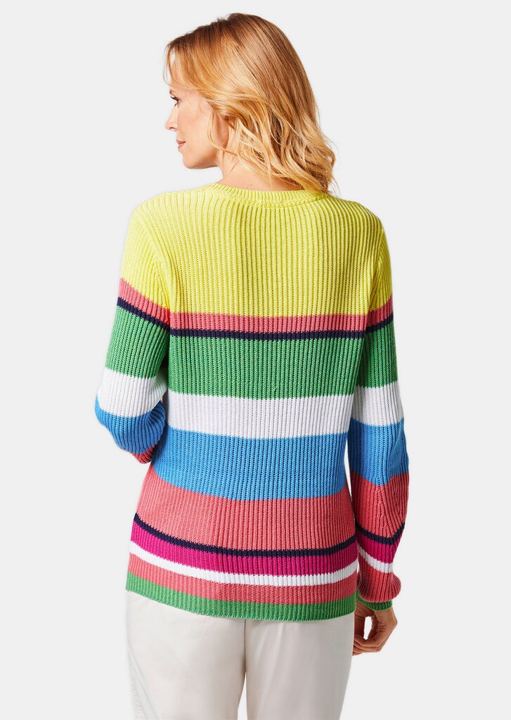 Pullover im Baumwoll-Mix