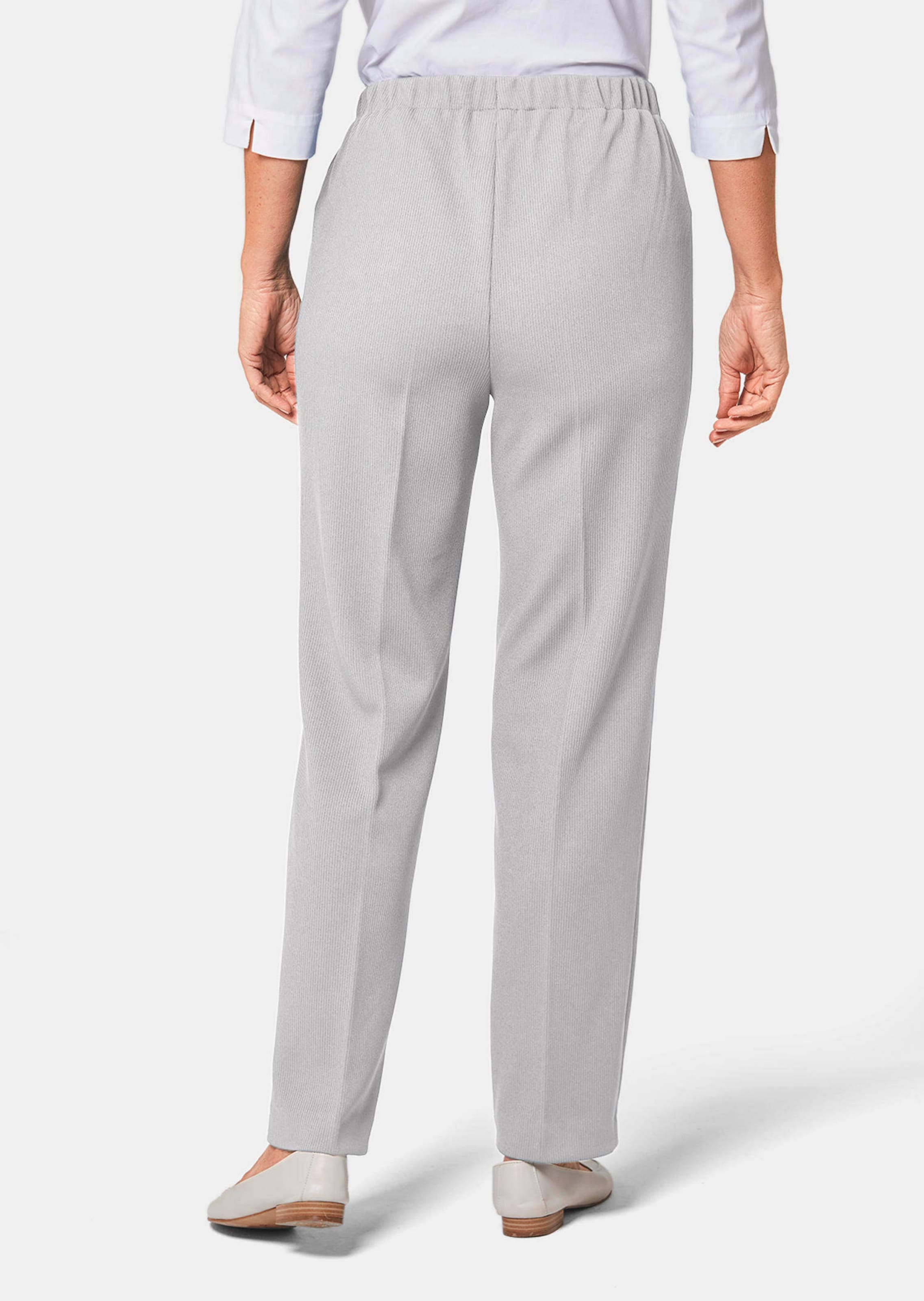 Pantalon à côtes - gris - Gr. 42 de Goldner Fashion