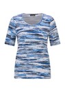 T-shirt en jersey de coton doux avec un imprimé aquarelle thumbnail 6