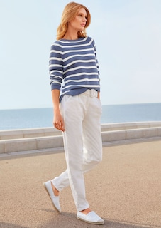 Karotten-Jeans mit Bundfalten thumbnail 7