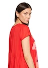 Plisseekleid mit Blütendruck thumbnail 5