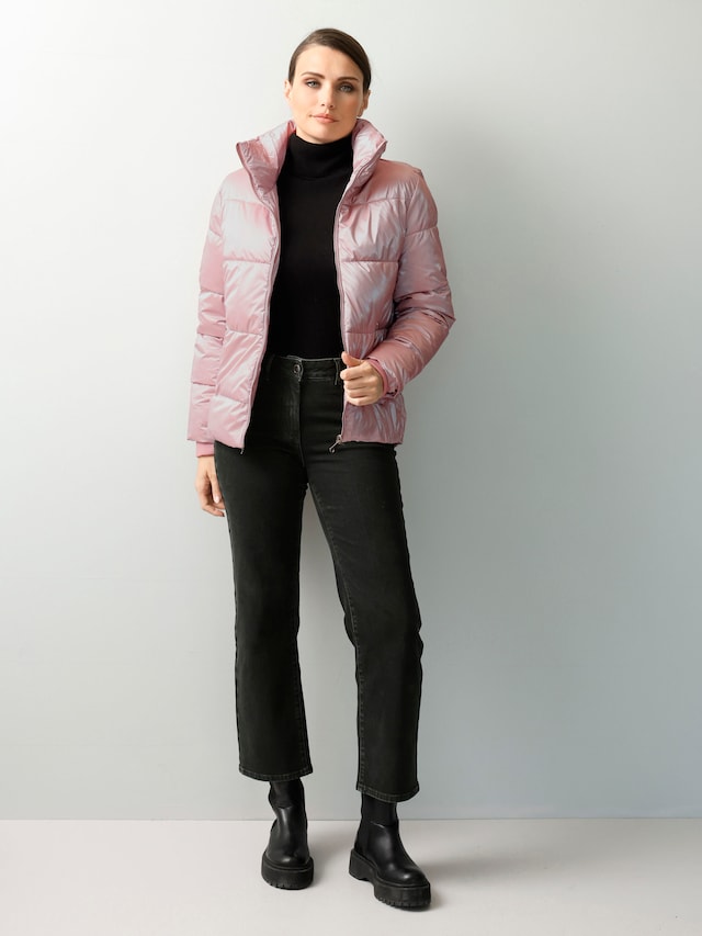 Steppjacke in reflektierender Optik 3