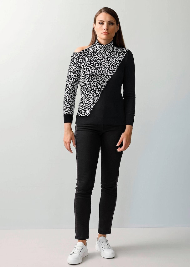 Pullover mit Cut-Out Detail 1