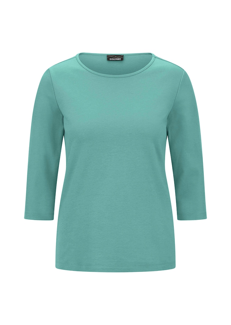 T-shirt basique en jersey interlock