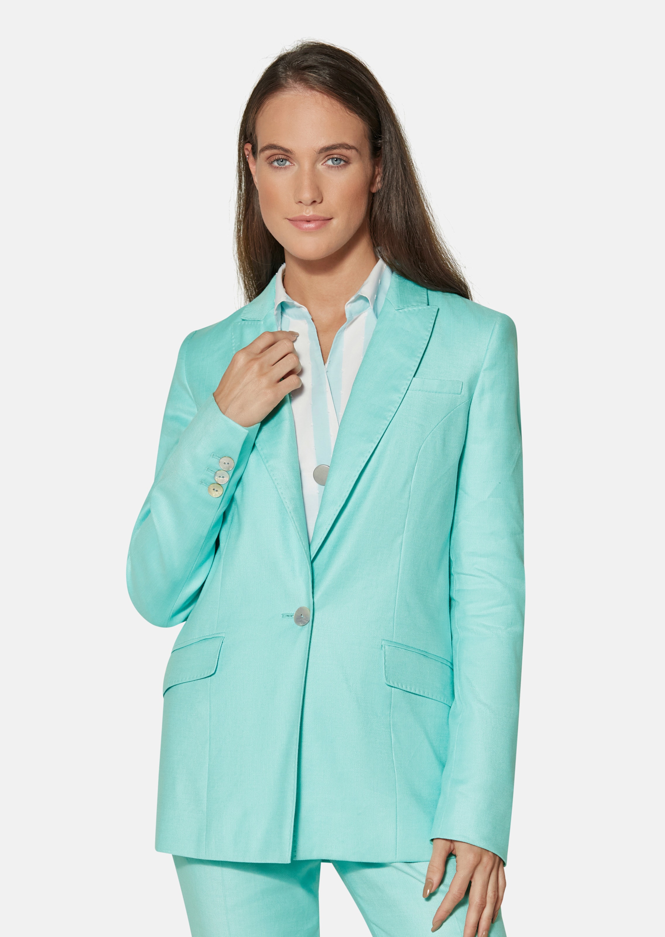 Blazer mit Reverskragen