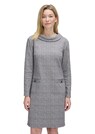 Jerseykleid aus Karo-Jacquard thumbnail 1