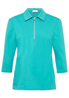 Bequemes Poloshirt mit Reißverschluss thumbnail 2