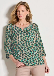 Blouse met print thumbnail 1