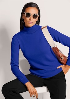 Kaschmirpullover mit Rollkragen thumbnail 4
