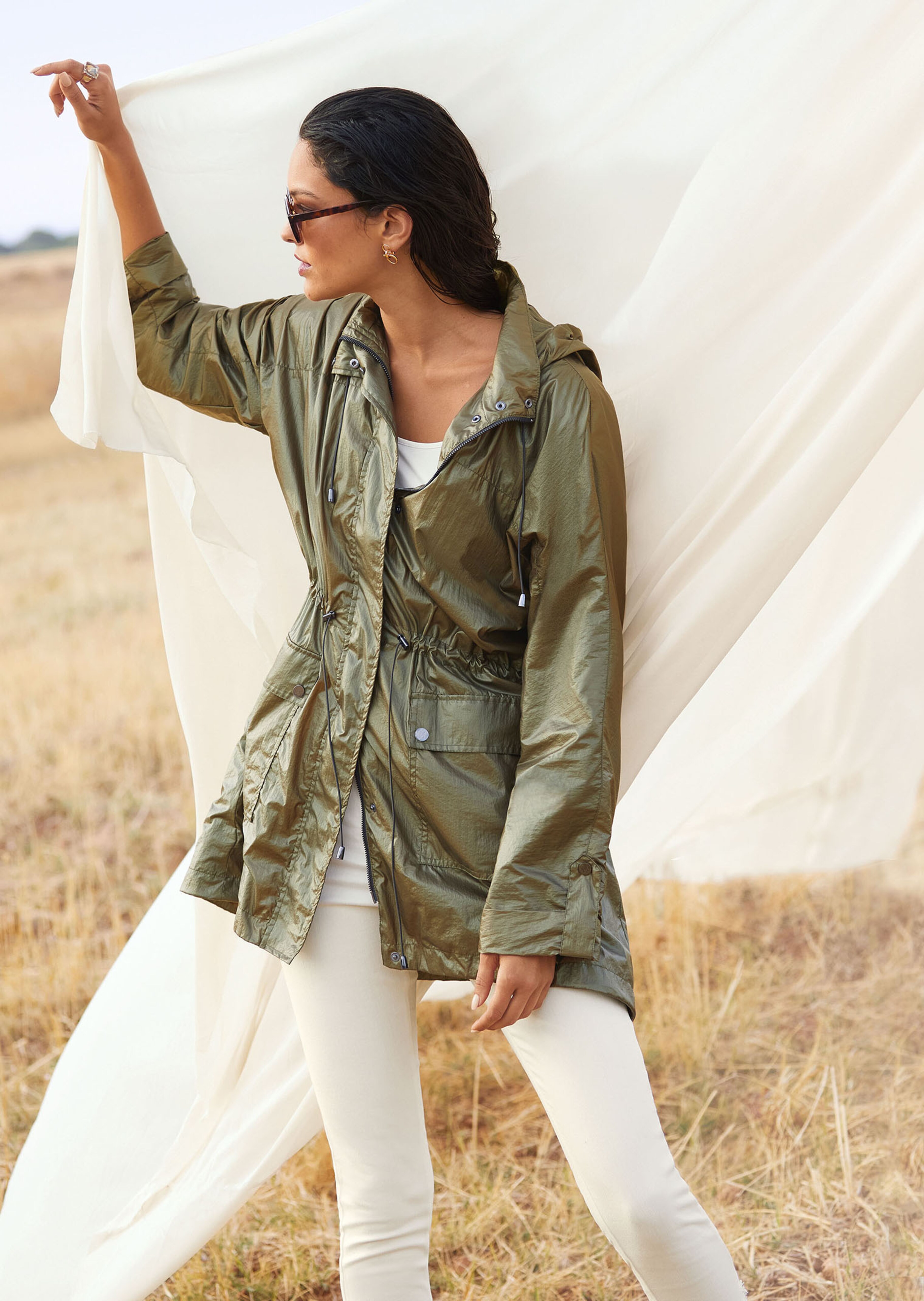 Modischer Parka mit viel Funktion