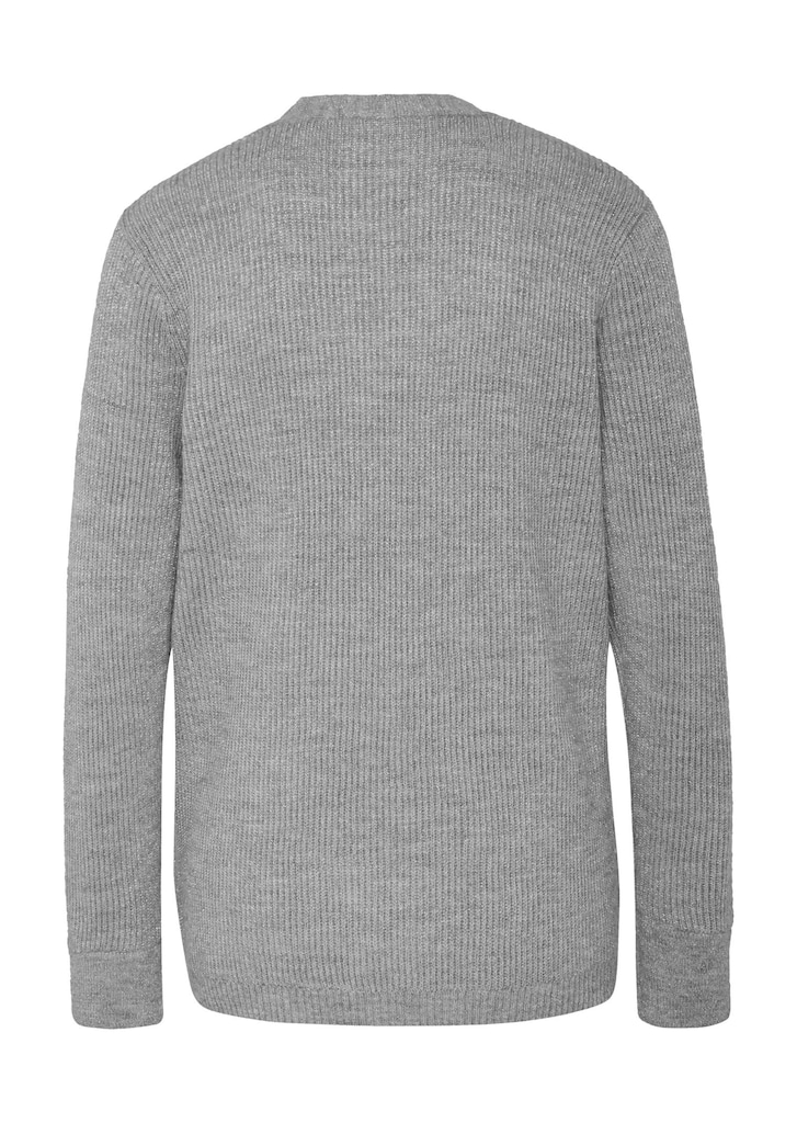 Strickjacke in Strukturstrick