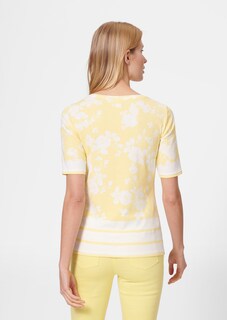 T-shirt avec splendide motif floral thumbnail 3