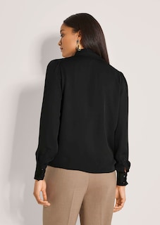 Bluse mit Nietenbesatz und Bindeband thumbnail 3
