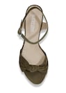 Veloursleder Sandalette thumbnail 3