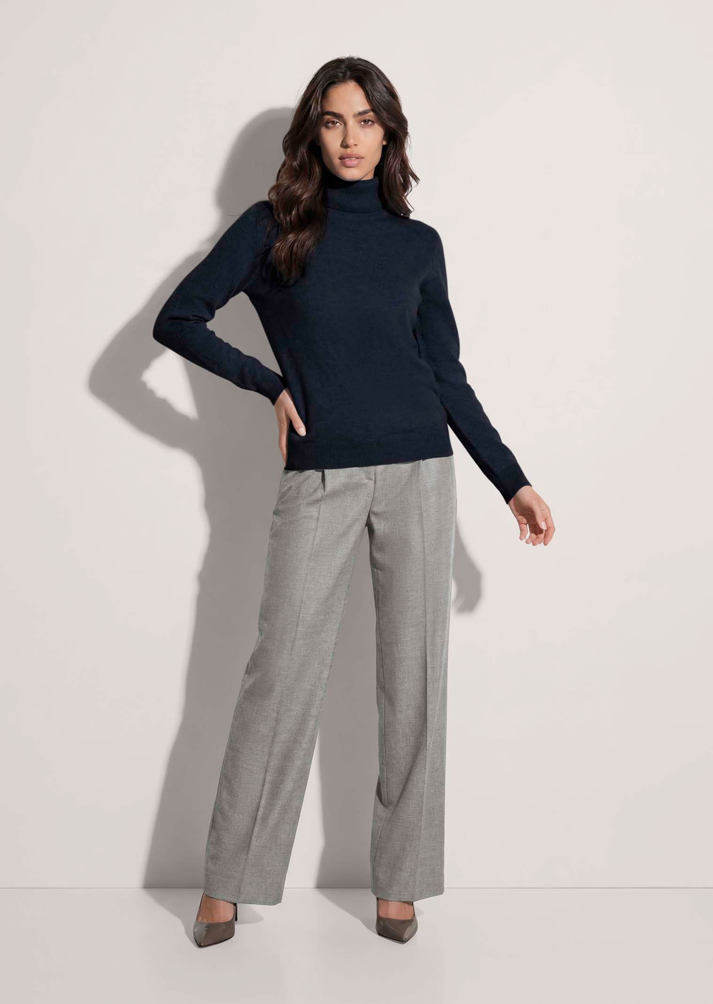 Pullover aus Kaschmir mit Rollkragen