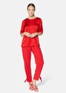Seidenbluse mit Halbarm thumbnail 2