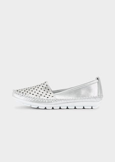 Leder-Slipper mit Wechselfußbett thumbnail 4