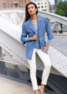 Veste. Cuir velours de chèvre thumbnail 7