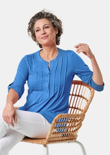 Figurschmeichelnde Shirttunika mit Biesen thumbnail 3