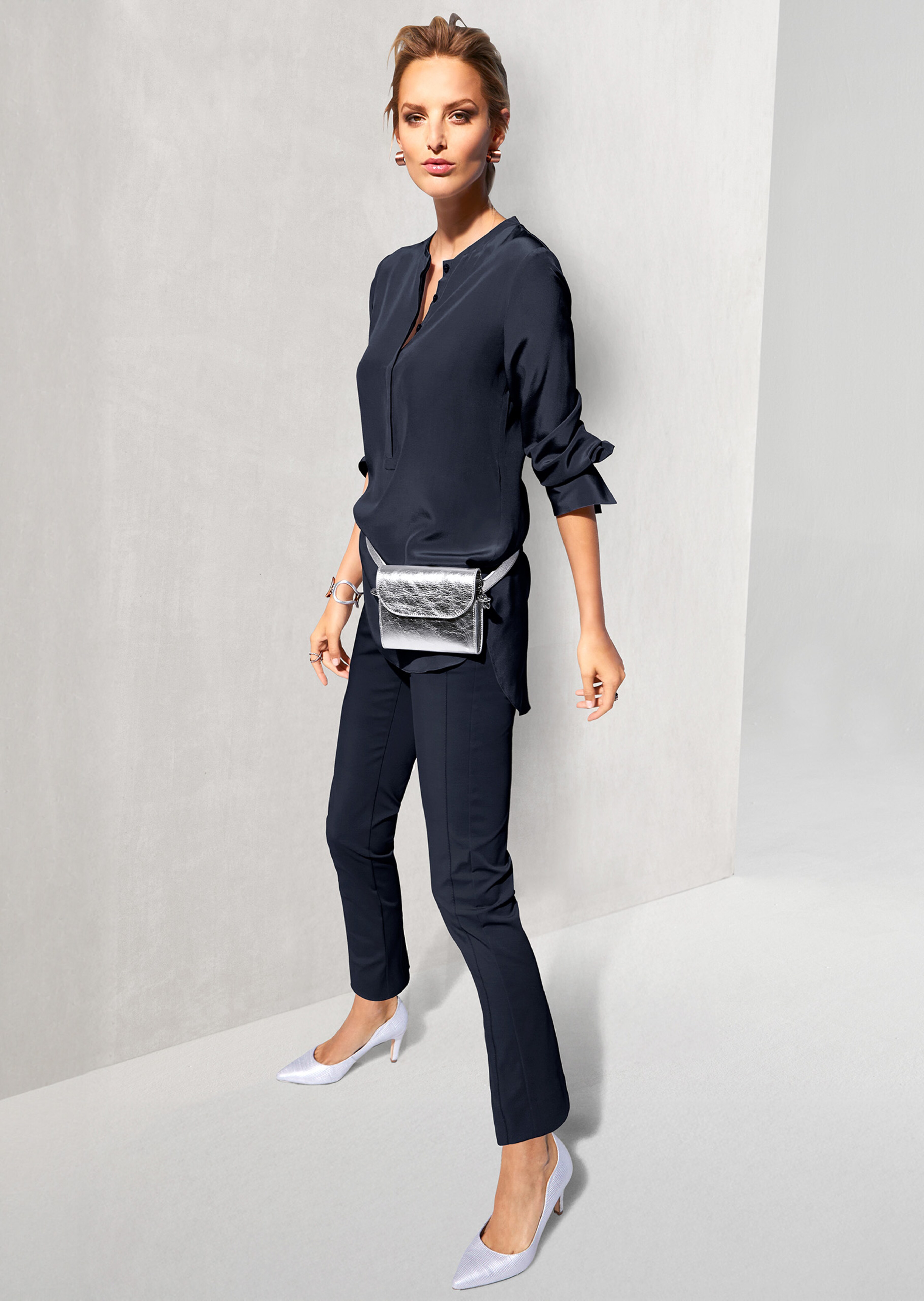 Slim stretchbroek