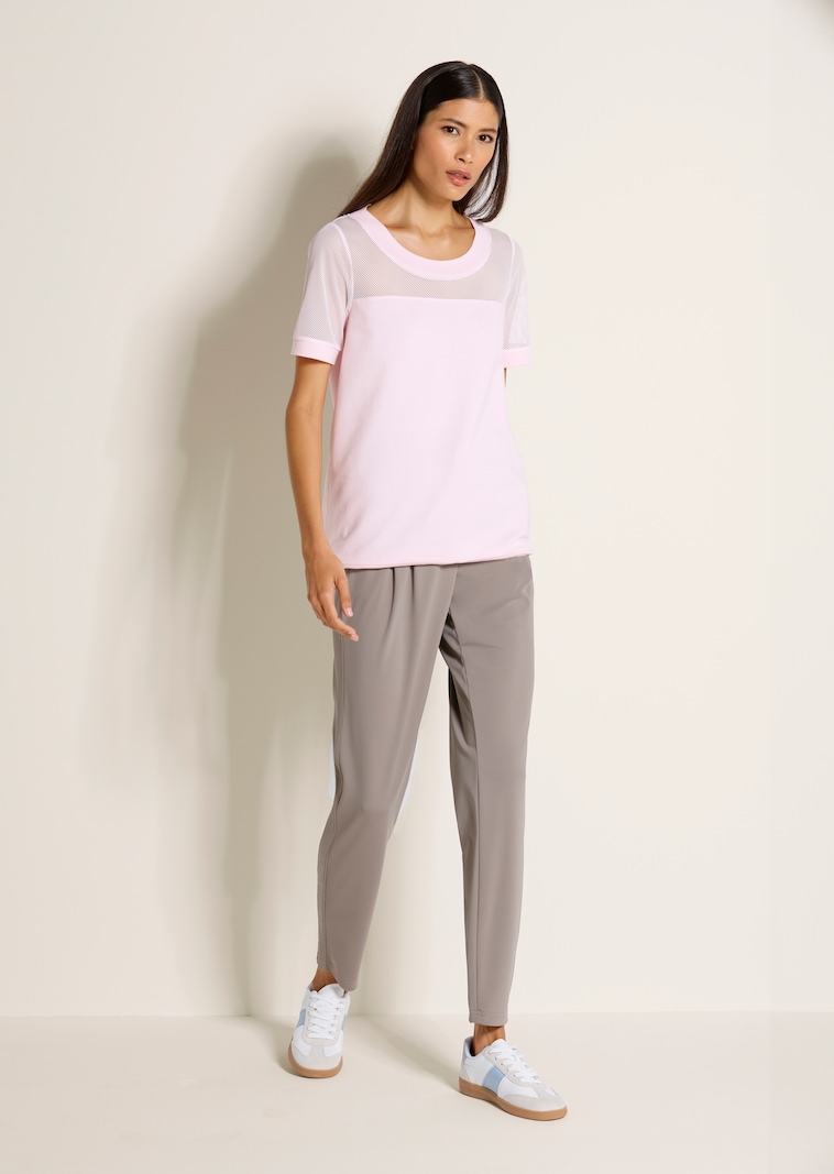 Reisefreundliche Jogg-Pants aus Microjersey