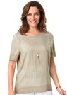 Druckbluse aus hochwertiger Viskose thumbnail 1
