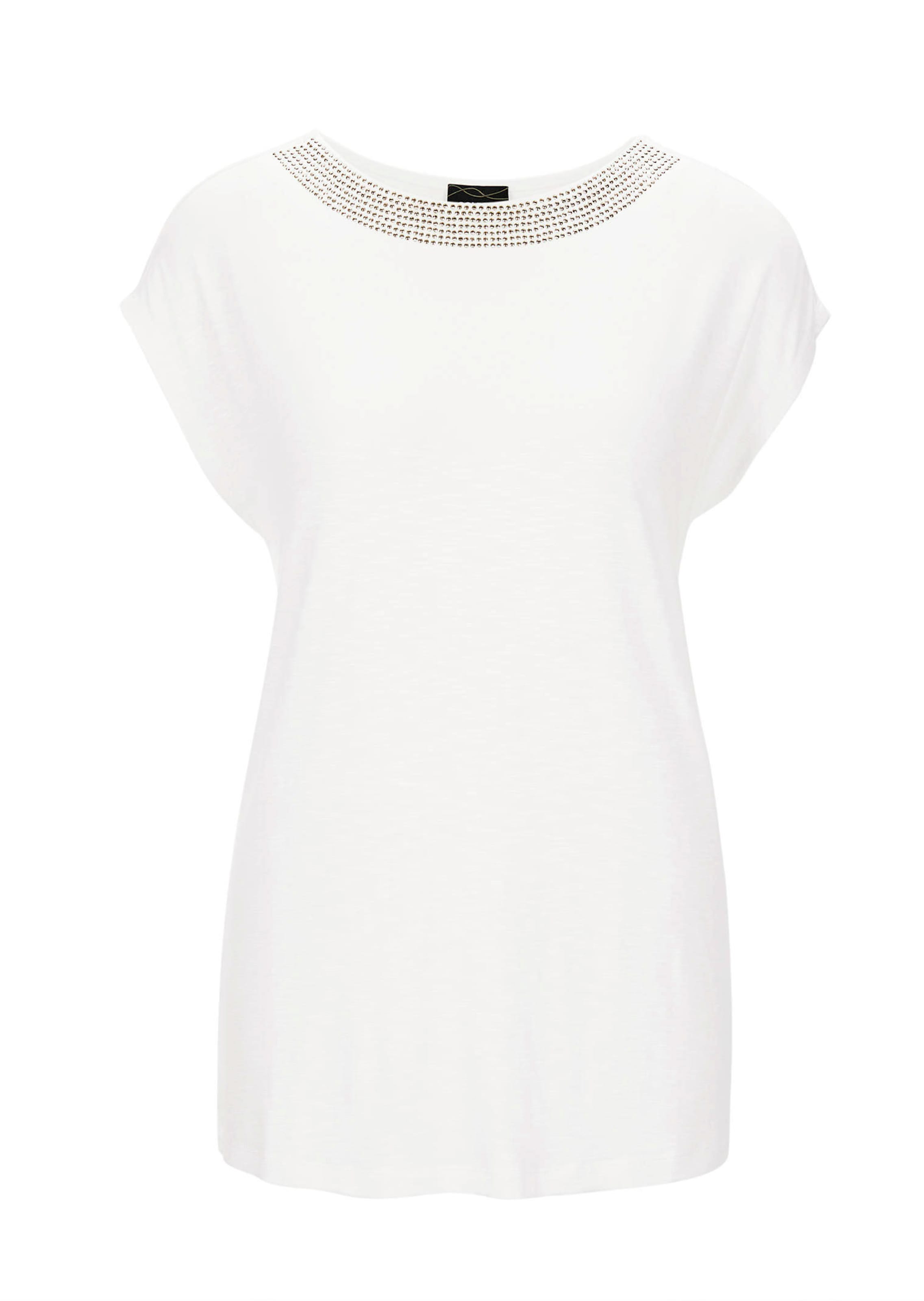 Shirt met siersteentjes