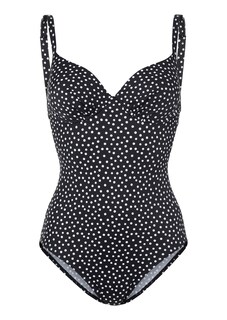 Swimming costume with polka dot print thumbnail 1