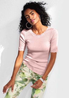 Shirt mit Spitze thumbnail 2