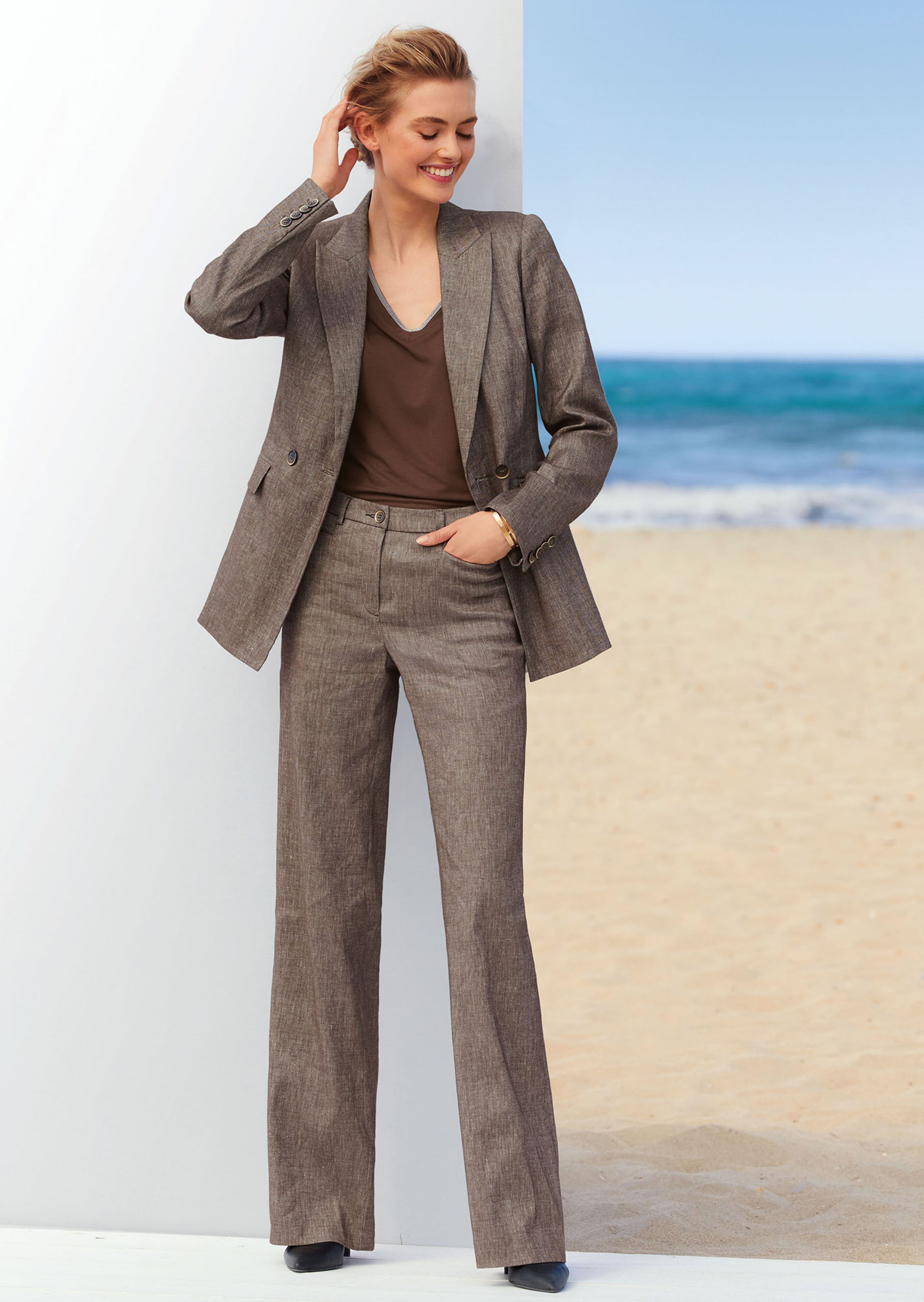 Langer Blazer