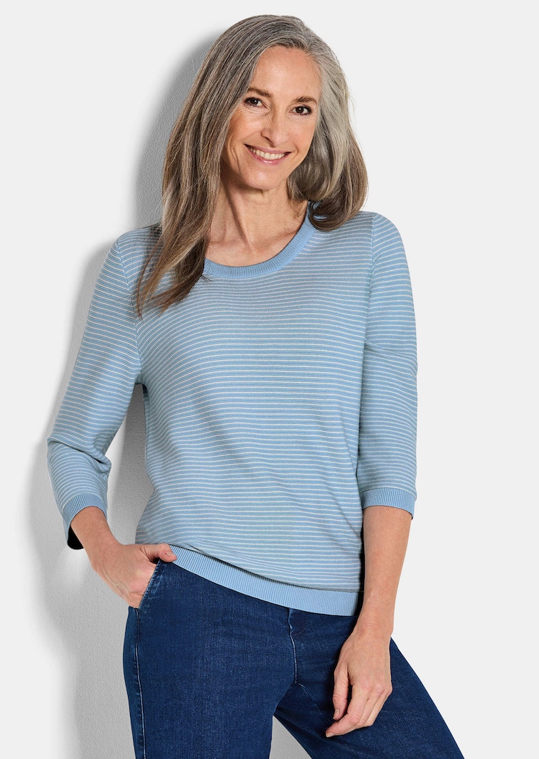 Pull en tricot pur coton