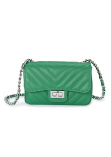 Tasche aus gestepptem Leder thumbnail 5