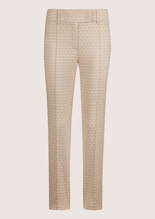 Slim jacquard trousers thumbnail 6