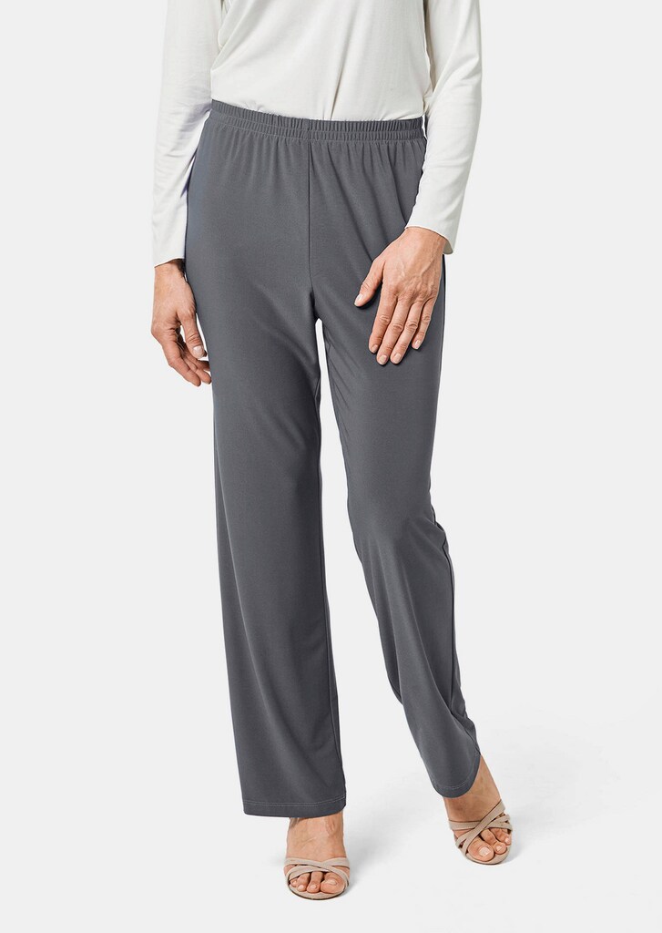 Bequeme Slinky-Hose mit Schlupfbund