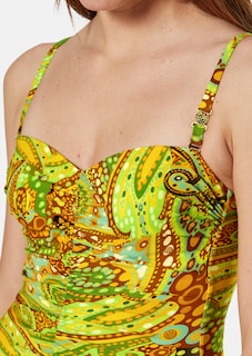 Féraud – Bandeau-Badeanzug mit Paisleyprint thumbnail 5
