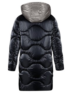 Lange Steppjacke mit Wellenstepp thumbnail 6