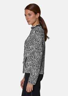 Komfort-Jacke mit Animal-Print thumbnail 4